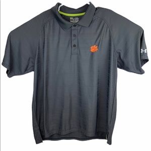 Clemson tigers Under Aromour Polo Sz XL